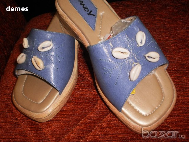 Детски чехли с мидички Dandy, номер 32, снимка 3 - Детски сандали и чехли - 10722629