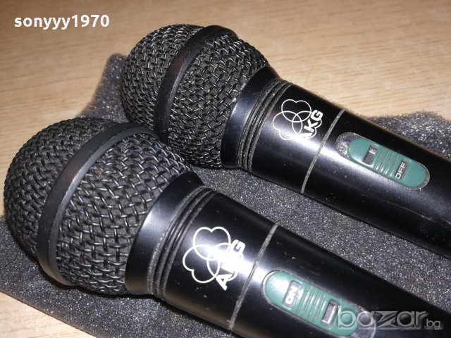 akg-микрофони-made in austria-внос швеицария, снимка 3 - Микрофони - 20231841