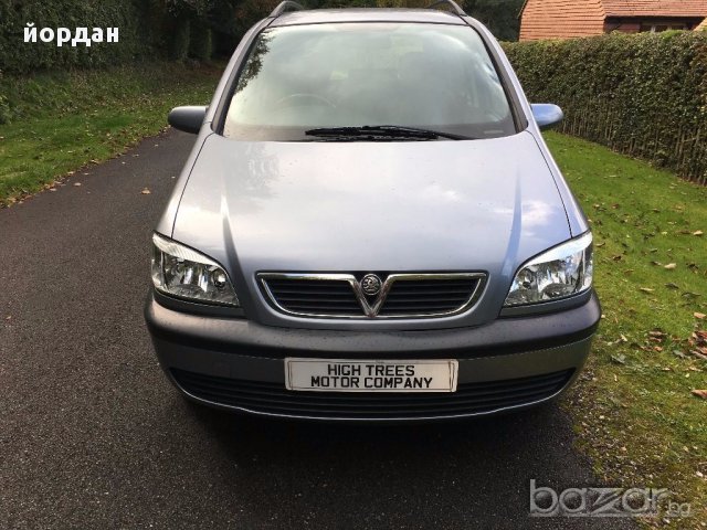 опел зафира 1.8 само на части 6+1. 2003г