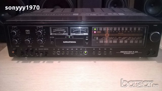 Grundig super hifi r35-receiver-made in germany-внос швеицария, снимка 11 - Ресийвъри, усилватели, смесителни пултове - 13284571