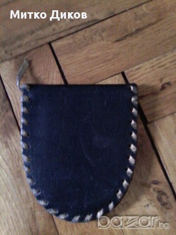 Калъвче за стотинки естествене кожа 115х95мм, снимка 2 - Портфейли, портмонета - 17563834