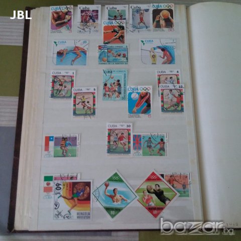 Класьор с пощенски марки филателия 414 броя 16 страници за колекционери , снимка 11 - Филателия - 15131978