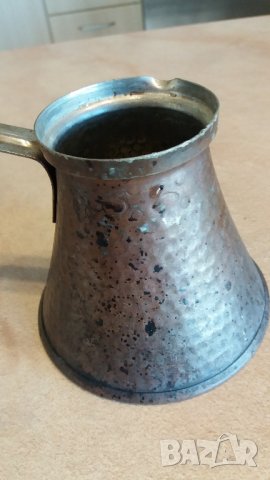 Старо медно джезве, снимка 2 - Декорация за дома - 22972614