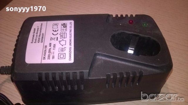 Euromate gmbh-germany 18v/1.8amp-charger-внос швеицария, снимка 2 - Други инструменти - 15792247