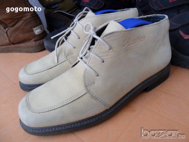 унисекс 37 - 38 мокасини,кларкове original ROHDE® Soft walking,100% естествен набук,GOGOMOTO.BAZAR, снимка 4 - Дамски ежедневни обувки - 12755379