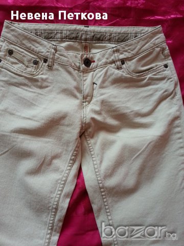 Дънки бели нови Vero Moda №42-44, снимка 3 - Дънки - 12015503