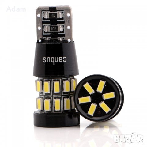 LED Лед крушки габарити Т10 CANBUS с 24SMD и 30SMD диода , снимка 7 - Аксесоари и консумативи - 24034621