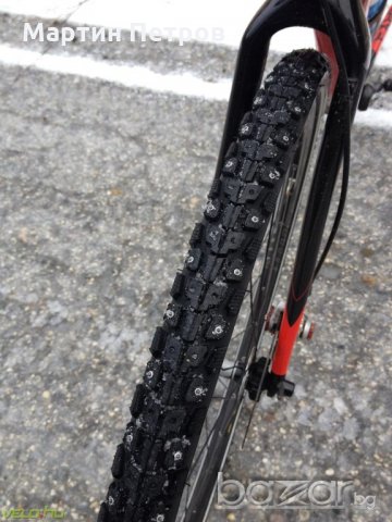 Зимни външни гуми за велосипед колело GRIPPER ICE с метални шпайкове, снимка 4 - Части за велосипеди - 20377992
