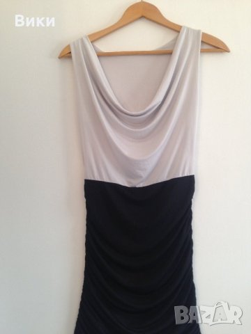Рокля по тялото в два цвята, снимка 3 - Рокли - 22775857