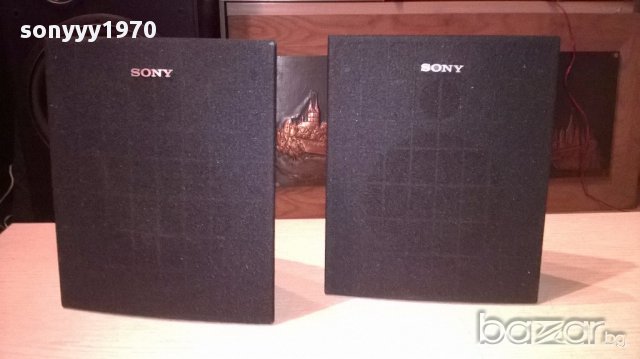 Sony-2бр тонколони-23х18х9см-внос швеицария, снимка 4 - Тонколони - 16779975