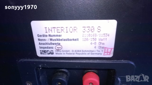 Heco-2x150w-внос швеицария, снимка 10 - Тонколони - 22868574