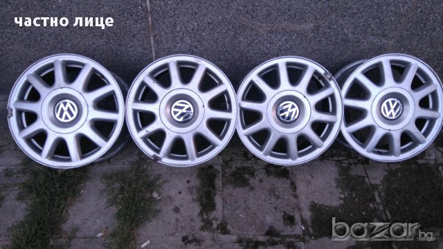 Volkswagen 5Х112 джанти оригинални за Шаран 15 цола, снимка 4 - Гуми и джанти - 15553859