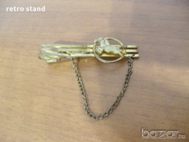 № 179  стара метална игла за вратовръзка - конче, снимка 1 - Други ценни предмети - 15777593