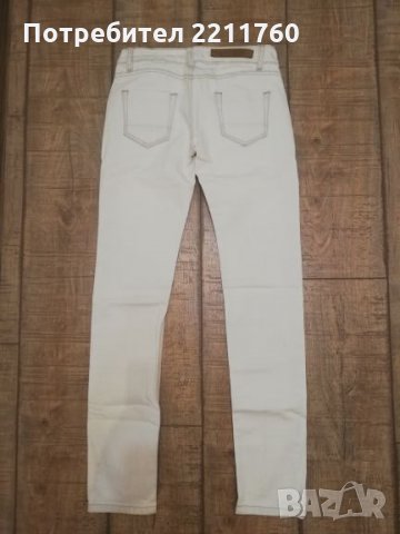 Дамски бели дънки , снимка 2 - Дънки - 25792387