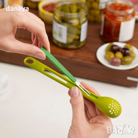 979 Комплект решетъчна лъжица и вилица за маслини прибори за сервиране, снимка 8 - Прибори за хранене, готвене и сервиране - 25693891