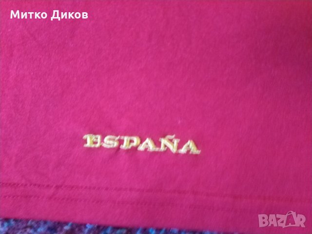 Испания футболна фенска тениска Футбол акшън №8 Иниеста-размер Л, снимка 11 - Футбол - 25545751