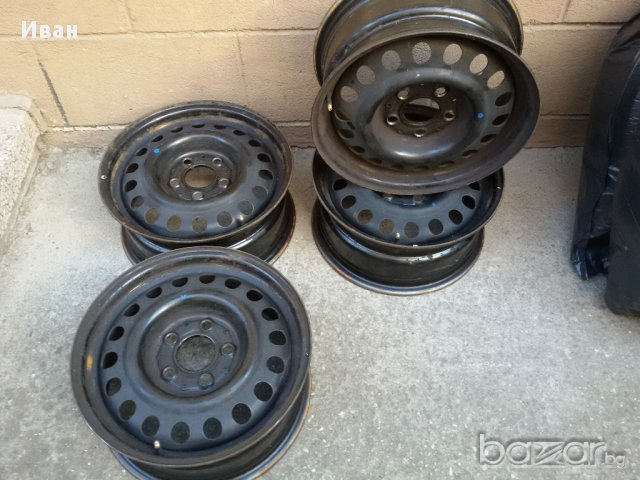 Джанти Мерцедес 15 цола, снимка 4 - Гуми и джанти - 16249215