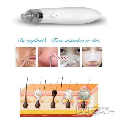 Топ цена! Нов вакуум уред за почистване на лице с 4 приставки модел XN-8030, снимка 5 - Масажори - 21035431