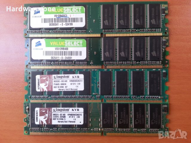 DDR 400 PC3200 1GB, 512MB, DDR2 800, снимка 5 - RAM памет - 21480160