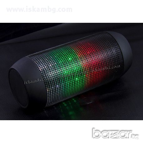 Pulse bluetooth колонка с цветни 360 LED светлини, снимка 2 - Калъфи, кейсове - 13434239