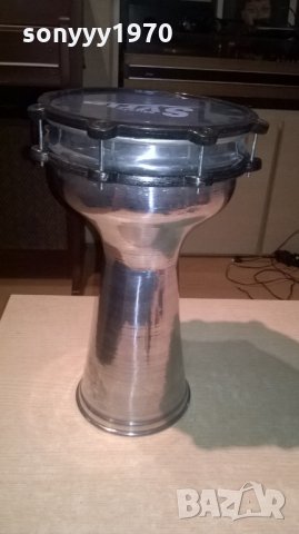 BIGG INOXX-Тарамбука 40х25см-алуминиева-нова от сирия, снимка 2 - Ударни инструменти - 22373151