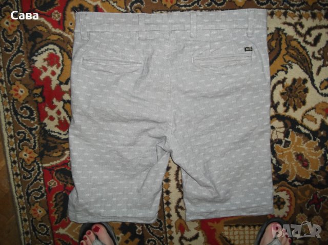 Къси панталони TOM TAILOR, PETROL   мъжки,Л, снимка 9 - Къси панталони - 25579720