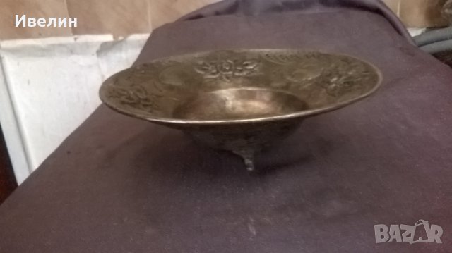 стара посребрен купа арт деко, снимка 2 - Антикварни и старинни предмети - 25718519