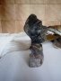 стара метална декорация-африканец, снимка 4