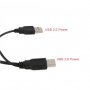 USB 2.0 към SATA 22 Pin адаптер конвертор кабел за 2.5 инча твърд диск, снимка 3