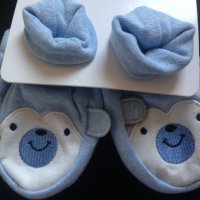 бебешки чорапи за момче 6-9мес, снимка 3 - Бебешки обувки - 23510834