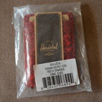 Herschel Raven Red Snake картодържател, снимка 4 - Портфейли, портмонета - 24448028