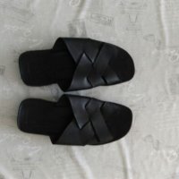Мъжки кожени сандали, снимка 3 - Мъжки сандали - 21572530