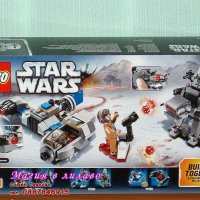 Продавам лего LEGO Star Wars 75195 - Скай Спиидър срещу Самоходец на Първия Ред Микробойци, снимка 2 - Образователни игри - 20412698