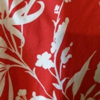 Дам.пола-"ORSAY"/памук+еластан/,цвят-червено+бяло. Закупена от Италия., снимка 4 - Поли - 21942707