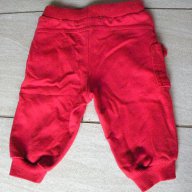 Бебешки анцунг Fox baby 3-6м, червен , снимка 3 - Панталони и долнища за бебе - 12373617