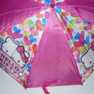 НОВ Чадър За дъжд  – Hello Kitty, снимка 5 - Чадъри - 16338251
