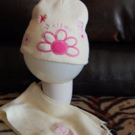 Шал и шапка за принцеса, снимка 2 - Шапки, шалове и ръкавици - 16700214