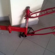 Балкан-рамка за колело-червена, снимка 6 - Части за велосипеди - 16018783