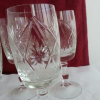 кристални чаши за вино , снимка 8 - Антикварни и старинни предмети - 20064069