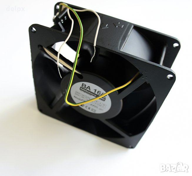 Български вентилатор аксиален 220V 0,385A 150х150х55mm, снимка 1