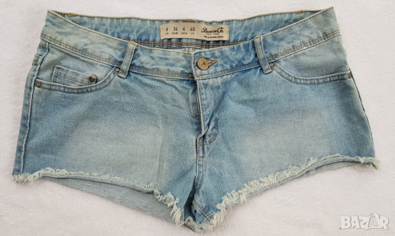   Къси дънкови панталони размер С-М, снимка 1