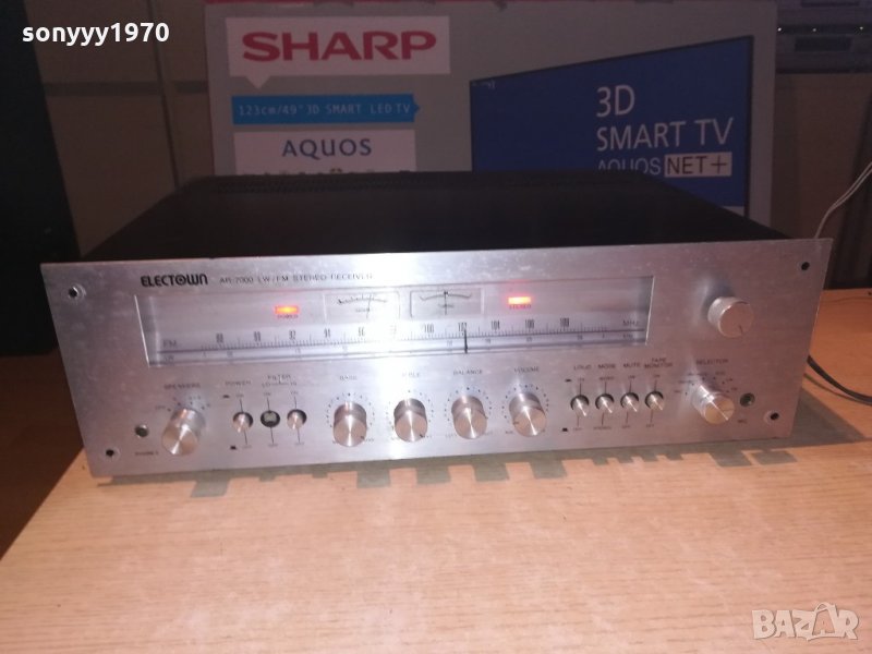 electown ar-7000 receiver-made in korea-внос швеицария, снимка 1