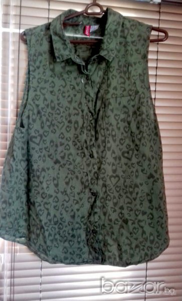 Дамски потник без ръкав с интересна декорация, снимка 1