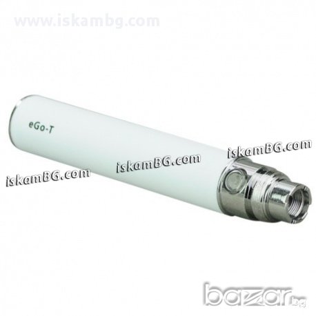 Бяла Батерия за електронна цигара EGO-T 1100mah, снимка 1