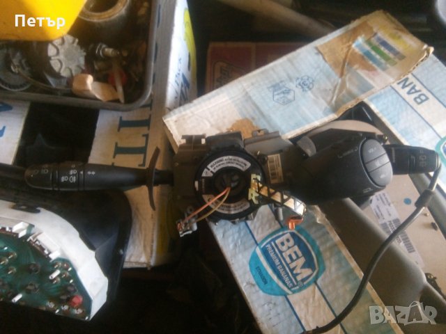 Лентов кабел,лосчета чистачки/мигачи,управление CD за Рено сценик, снимка 3 - Части - 24047631