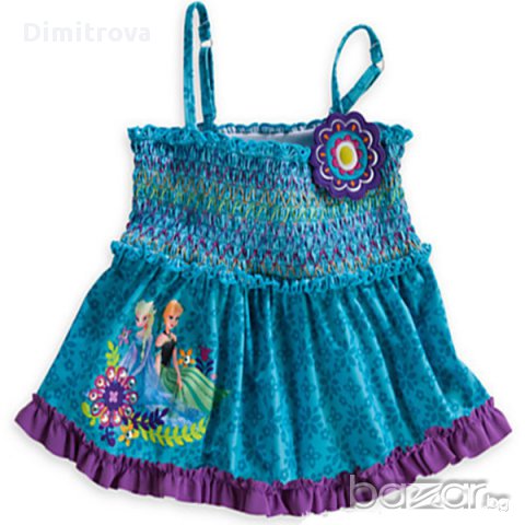 Оригинален бански Замръзналото кралство с Елза и Анна 2, снимка 3 - Детски комплекти - 14656093