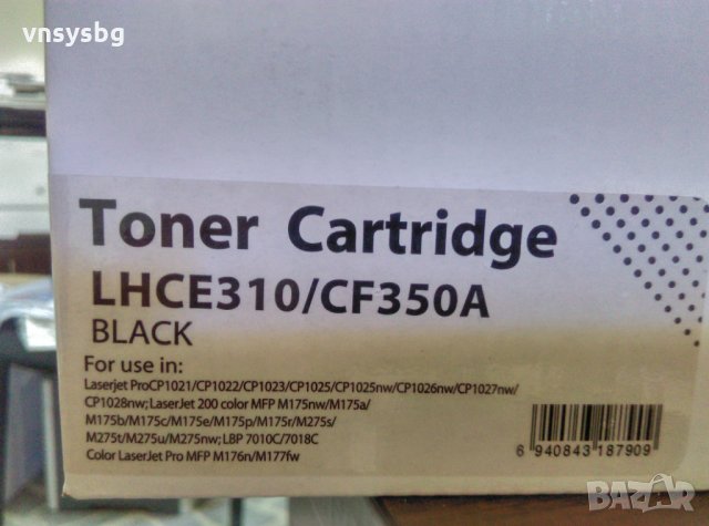 Комплект НР СЕ310/311/312/313/ CF350/351/352/353/Canon 7010, снимка 2 - Принтери, копири, скенери - 23016198