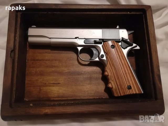 Дървена кутия книга за револвер, пистолет, ценности и бижута, снимка 3 - Колекции - 25937480
