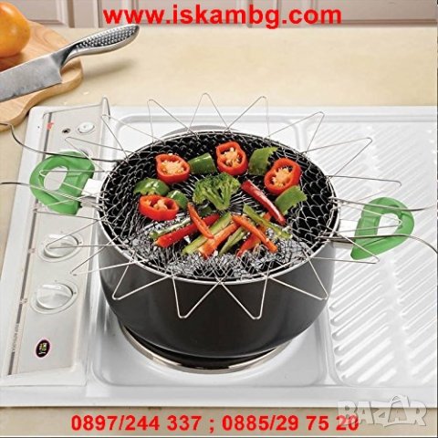 Многофункционален кухненски уред Chef Basket - код 1718, снимка 9 - Други - 26176793