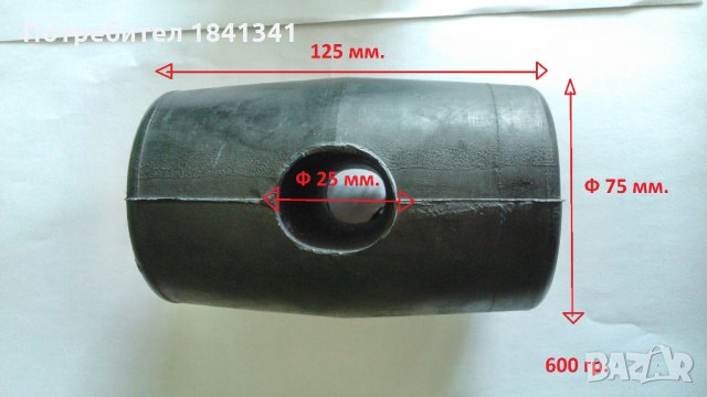 Гумени чукове без дръжки, снимка 3 - Други инструменти - 24924049